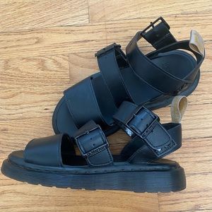 Dr Martens Vegan Sandal size 7 USA.  Size 38 EU.